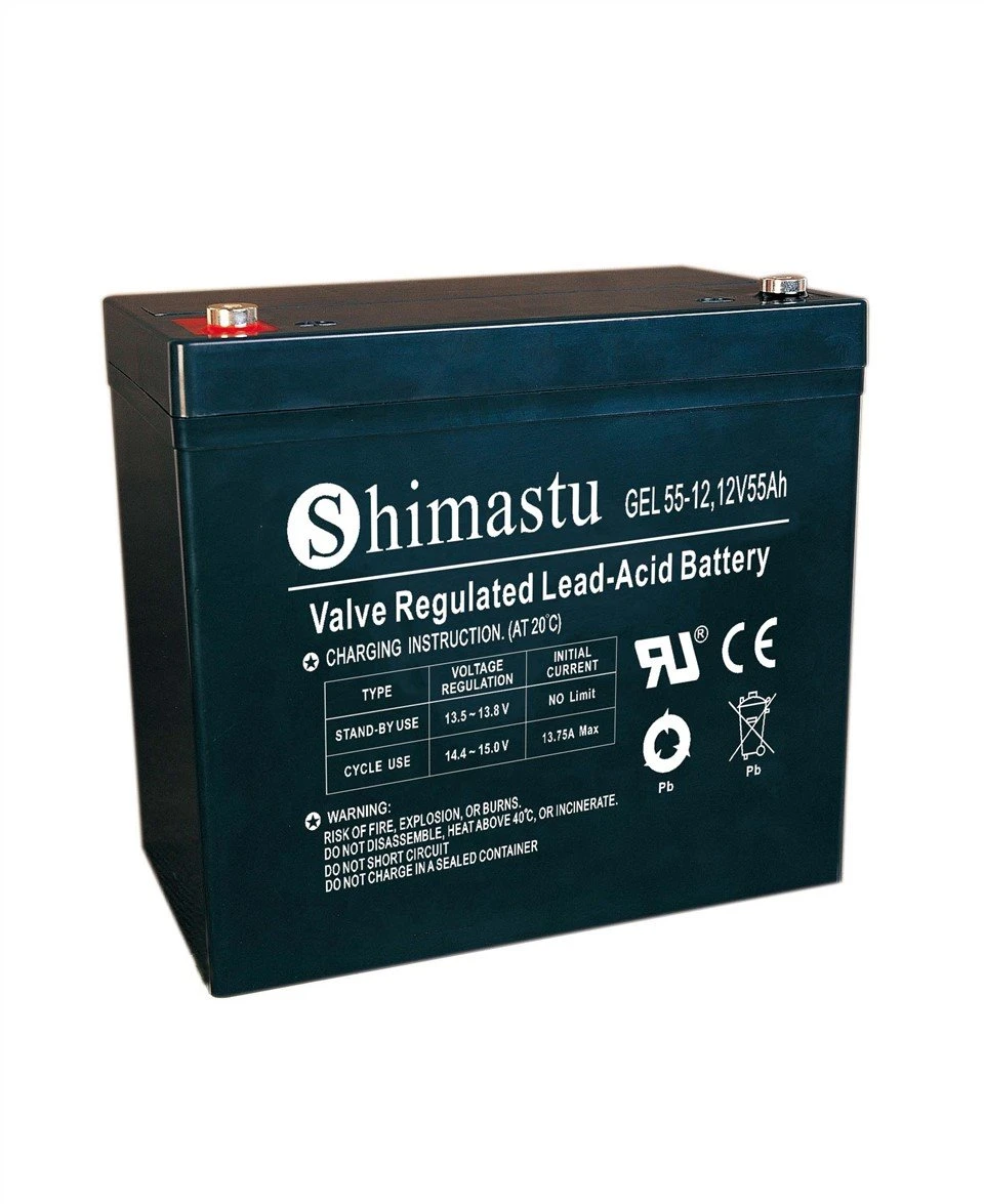 12V 55Ah GEL батерия