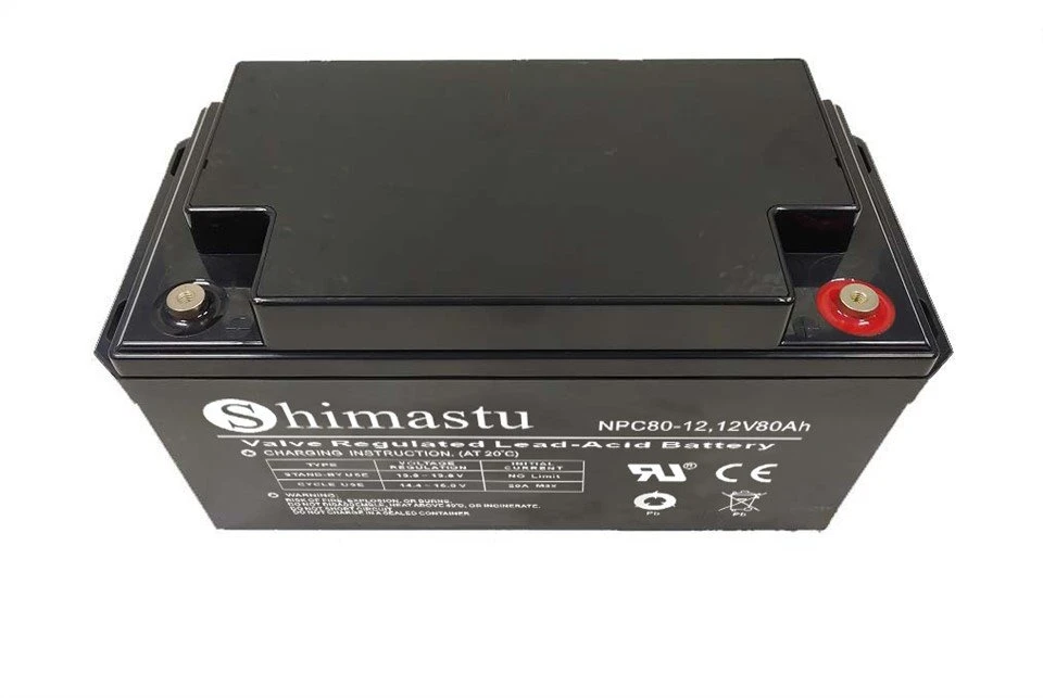 12V 80Ah батерия с дълбок цикъл